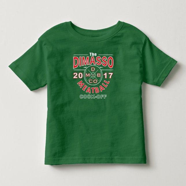 Camiseta Tamanhos dos miúdos {T} (Frente)