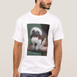 Camiseta Tamarin da Algodão-parte superior