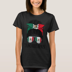 Camiseta Tamaulipas México Orgulho do México Estado de Band