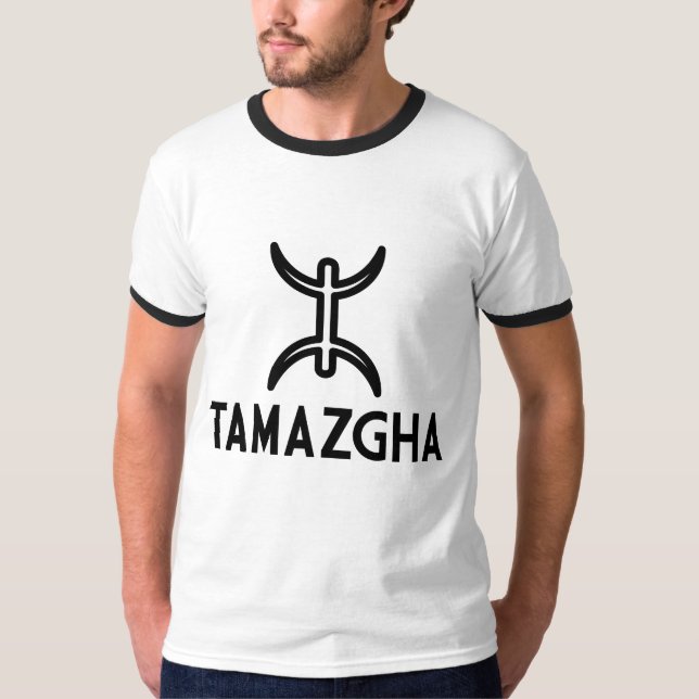 Camiseta Tamazgha - A terra dos Amazighs (Frente)