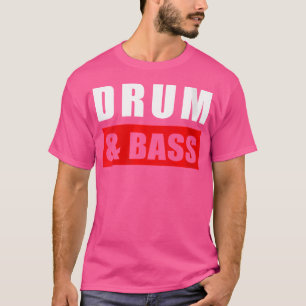 Camiseta Tambor De Bass E Música Bass Para Mulheres Dnb