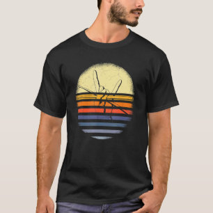 Camiseta Tambor De Drumagem Vintage Para Drummer E Percu
