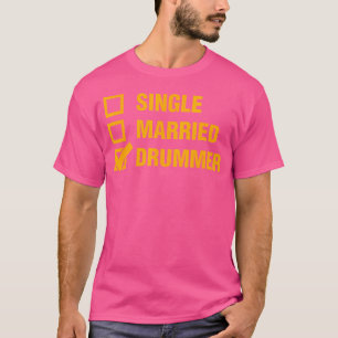 Camiseta Tambor de tambor Banda Musical