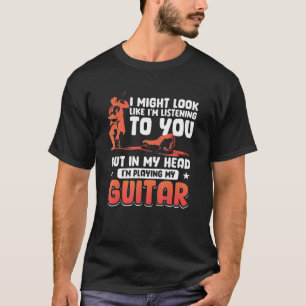 Camiseta Tambor de violão Vintage, posso parecer que estou