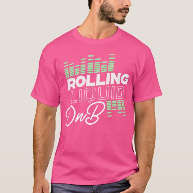 Camiseta Tambor Líquido E Bass Dubstep Dnb (Frente)