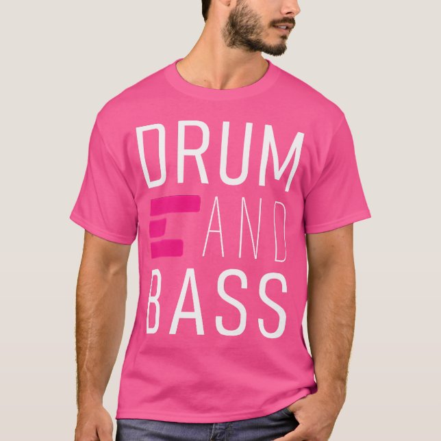 Camiseta Tambor N Bass Techno Drum E Bass Dnb (Frente)
