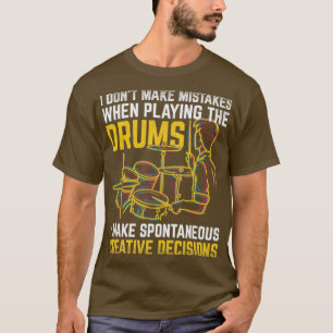 Camiseta Tambores de Cotação do Drummer