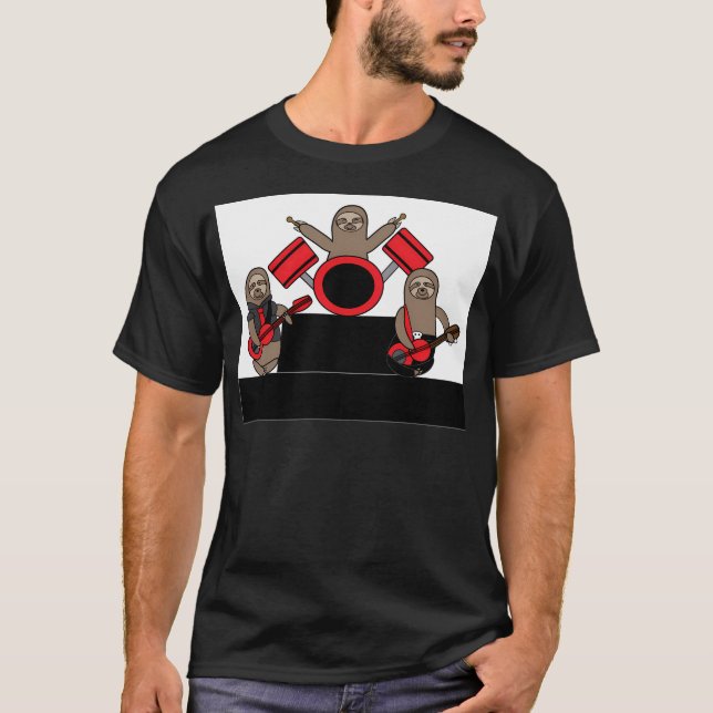 Camiseta Tambores de latão de Banda de música (Frente)