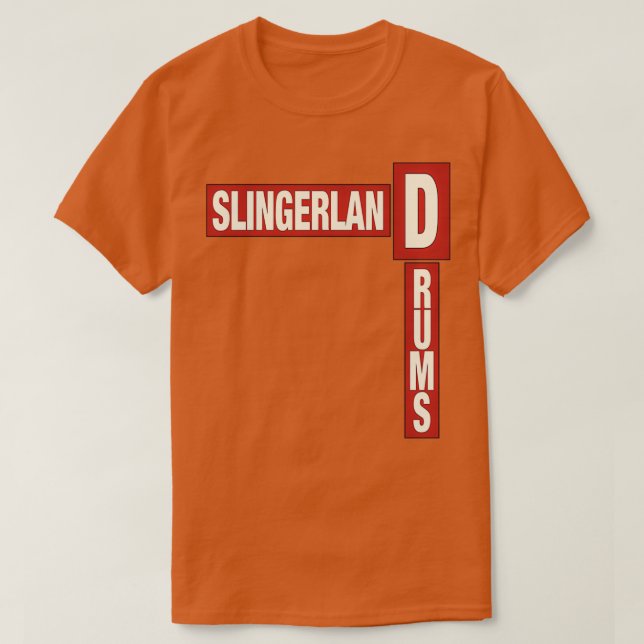 Camiseta Tambores De Lingerland (Frente do Design)
