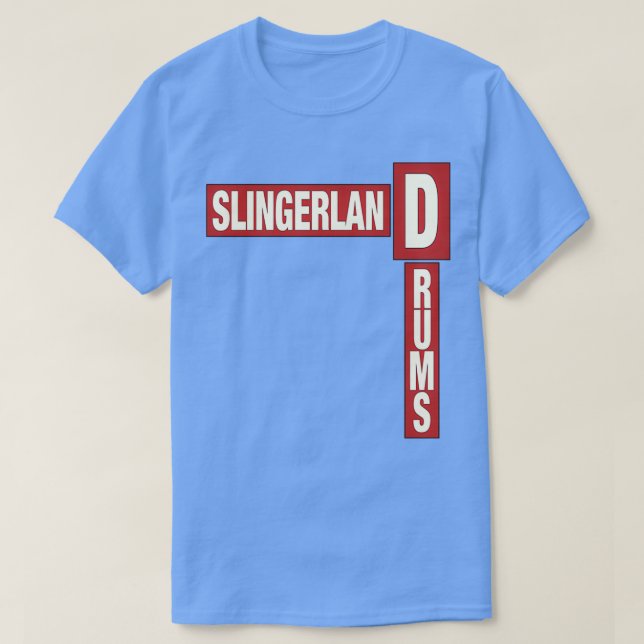 Camiseta Tambores De Lingerland (Frente do Design)