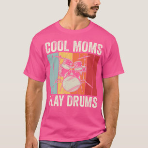 Camiseta Tambores de Reprodução do Mães legal Tambor de Vin