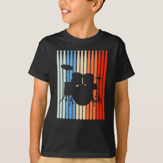 Camiseta Tambores do Drumset Retro