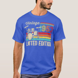 Camiseta Tambores Vintage 1953 Amam 70 Drummer de Aniversár