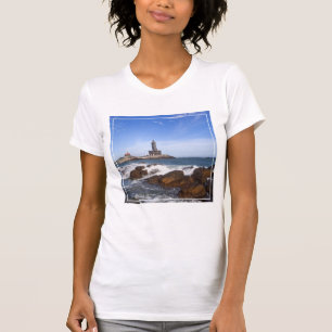 Camiseta Tamil Nadu da estátua   de Thiruvalluvar do santo