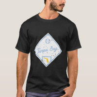 Tampa Bay Baseball Fan Florida Map State Outline F