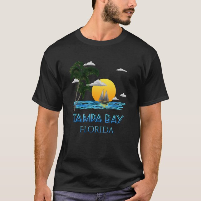 Camiseta Tampa Bay Florida Sailing (Frente)