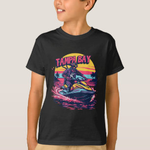 Camiseta Tampa Bay Pirata Flórida Jetski Barco Engraçado Ga