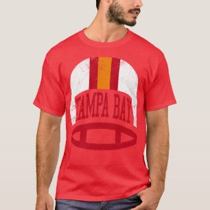Camiseta Tampa Bay Retro Helmet Orange