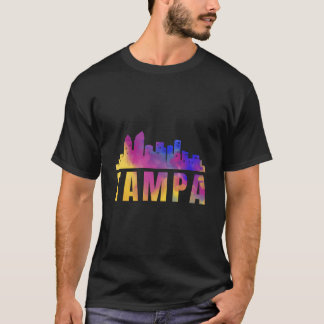 Camiseta Tampa Bay Skyline Art City Florida Estado U