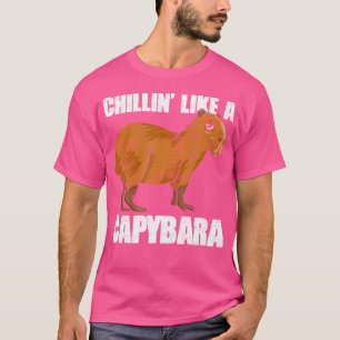 Camiseta Tampa Capivara Divertida Animal Silvestre Relaxand