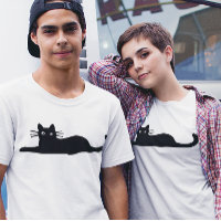 Tampa do Gatinho Legal de Gato Negro