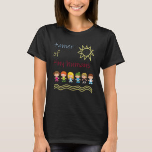 Camiseta Tampa Do Pequeno Tratamento Humano Antes Do Jardim