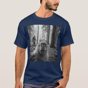 Camiseta Tampa engraçada de Capivara com Sasquatsch para Ho