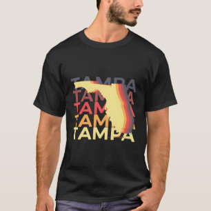 Camiseta Tampa Flórida Fogo Repete Souvenirs Fl