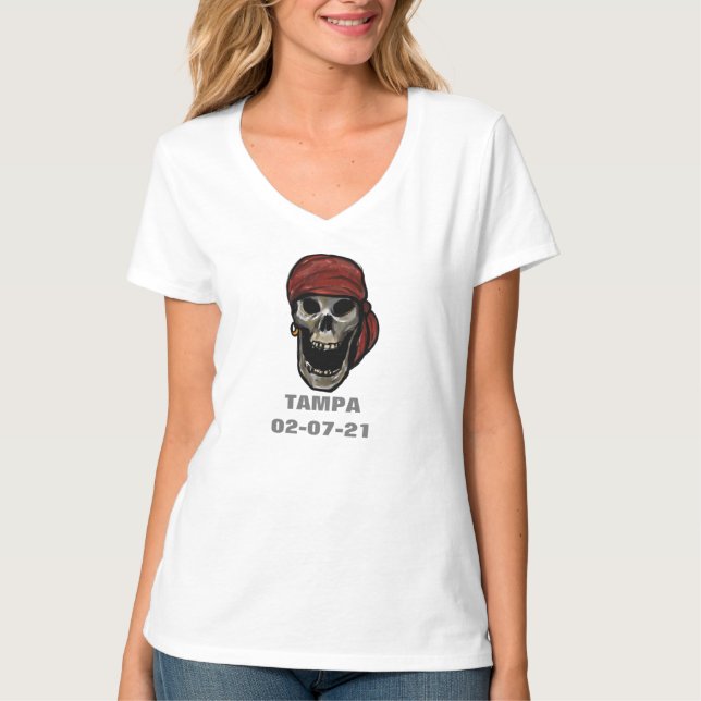CAMISETA TAMPA SKULL (Frente)