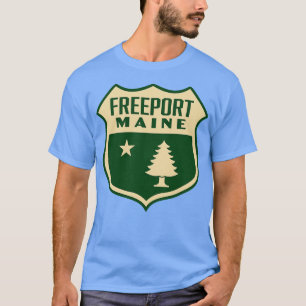 Camiseta Tan de blindagem de árvore do pinheiro retrorrefle