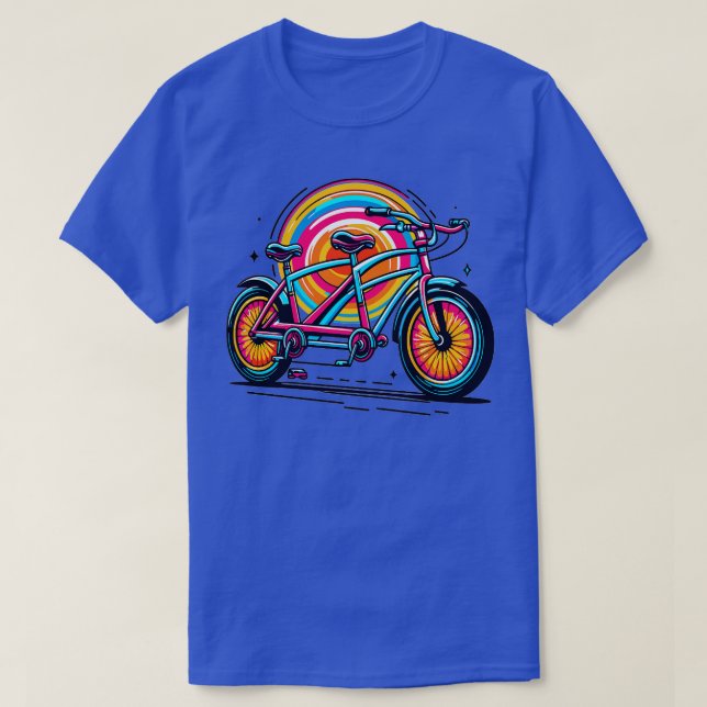 Camiseta Tandem Bike 3 (Frente do Design)