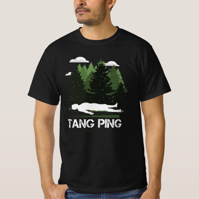 Camiseta Tang Ping, maravilhosa natureza (Frente)