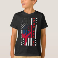 Tang Soo Do Martial Arts Karate Flag Wome American