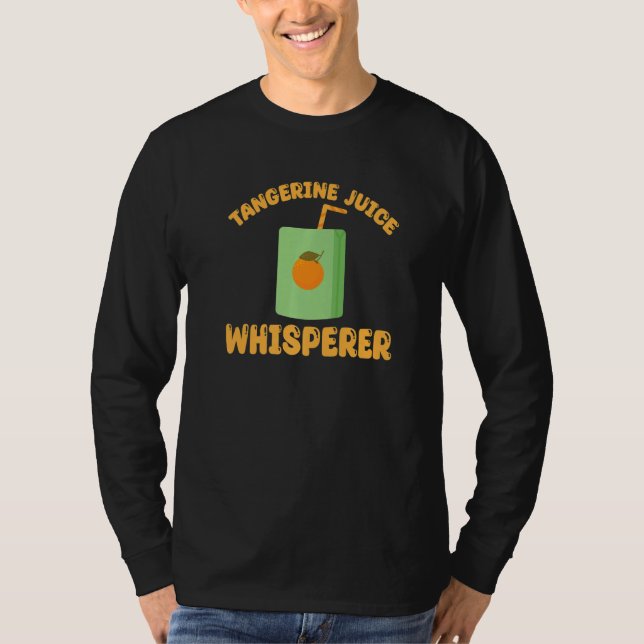 Camiseta Tangerine Juice Whisperer Apparel Mandarin Orange (Frente)