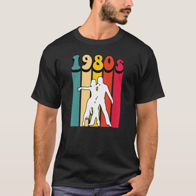 Camiseta Tango Dançando Em Tango Nos Anos 80 Voltando À Ima (Frente)