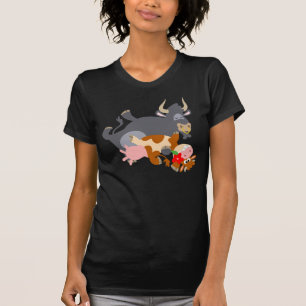 Camiseta Tango!! (touro e vaca dos desenhos animados)