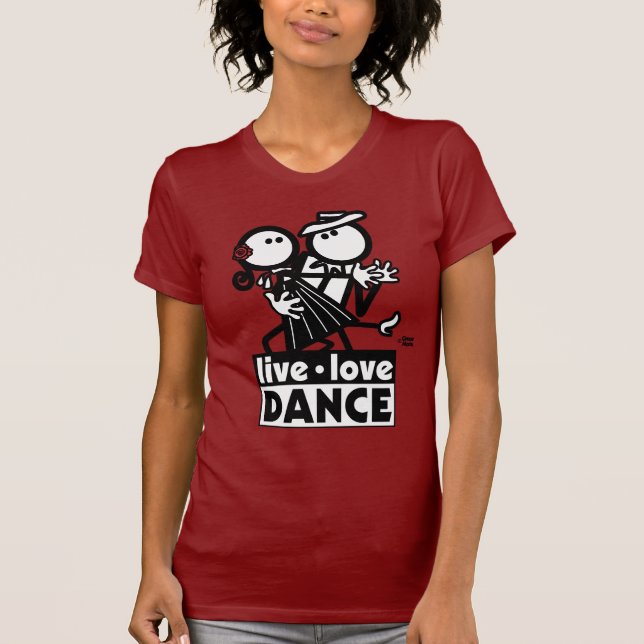 CAMISETA TANGO VIVO DA DANÇA DO AMOR (Frente)