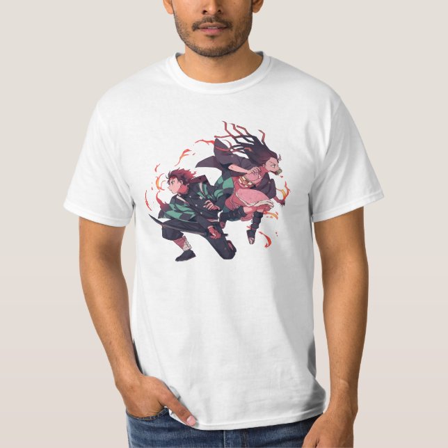 Camiseta Tanjiro art kamado (Frente)