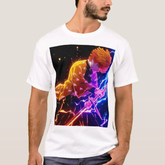 Camiseta tanjiro com manga japonês