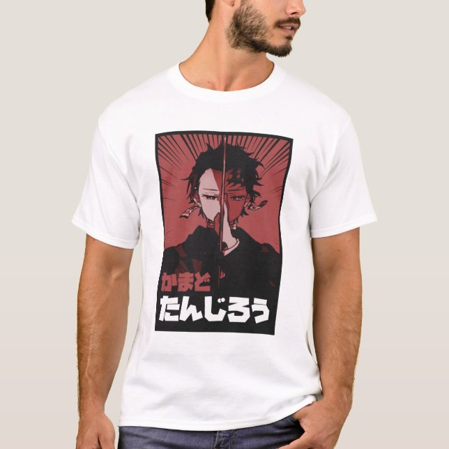 Camiseta Tanjiro Kamado | Kimetsu no Yaiba (Frente)