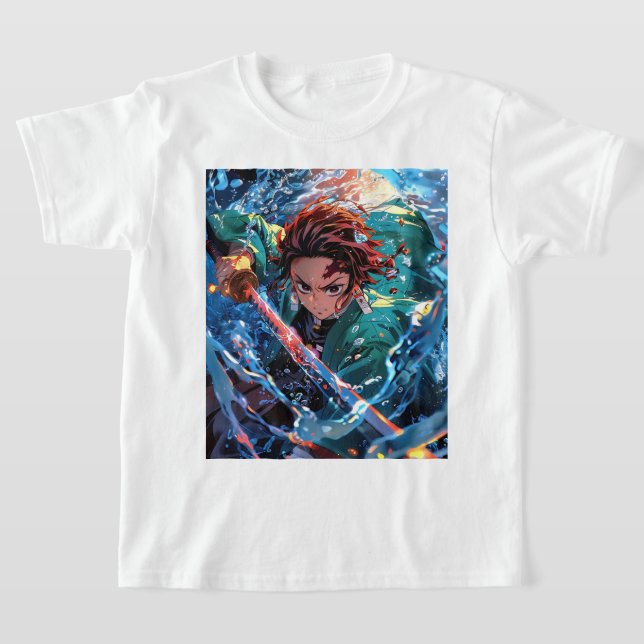 Camiseta Tanjiro, o melhor anime japonês (Postura )
