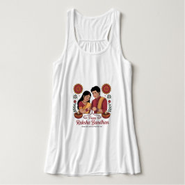 Camiseta Tank Top Raksha Bandhan Flowy Racerback
