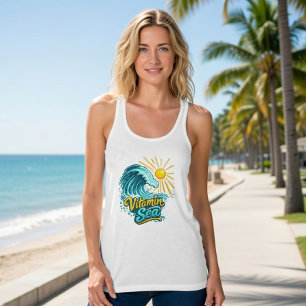 Camiseta Tank Top Vitamin Sea Beach