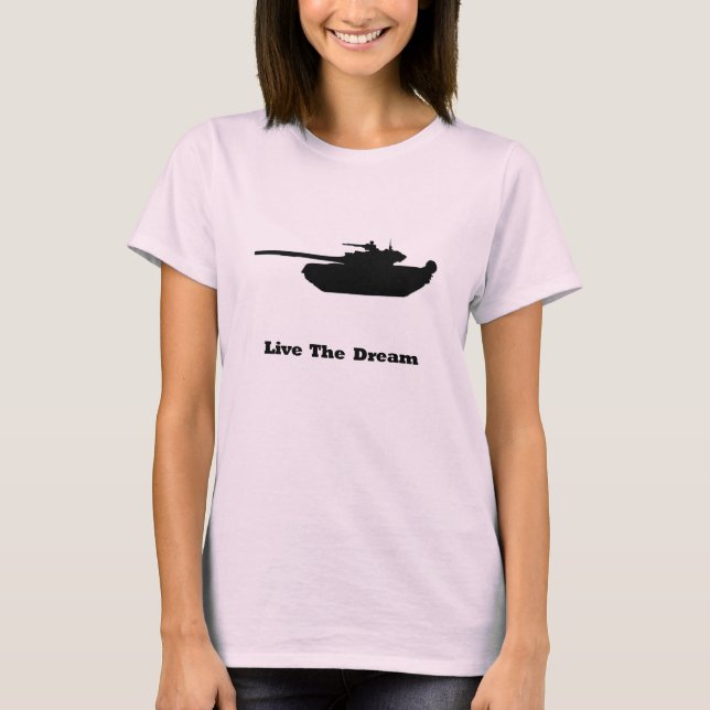 Camiseta Tank Vive O Sonho (Frente)