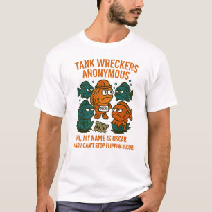 Camiseta Tank Wreckers Anonymous - Engraçado Oscar Cichlid