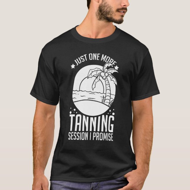 Camiseta Tanning Bed Tan Spray Salon Cita Dentro Do Sol Bat (Frente)