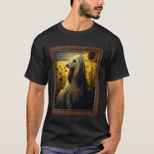 Camiseta Tanque afegão pintando flor de girassol mamãe mulh