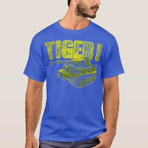 Camiseta Tanque alemão do mundo II Tiger I