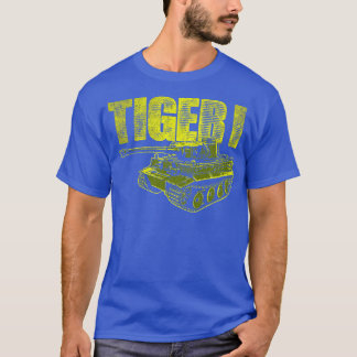 Camiseta Tanque alemão do mundo II Tiger I