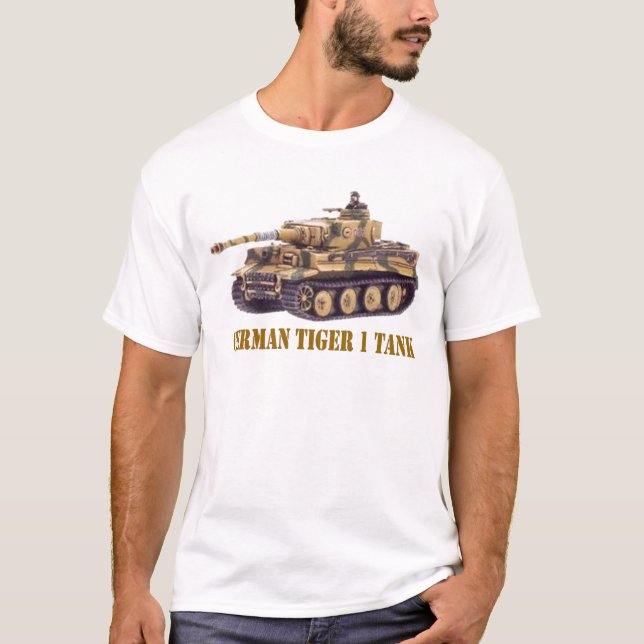 CAMISETA TANQUE ALEMÃO DO TIGRE 1 (Frente)
